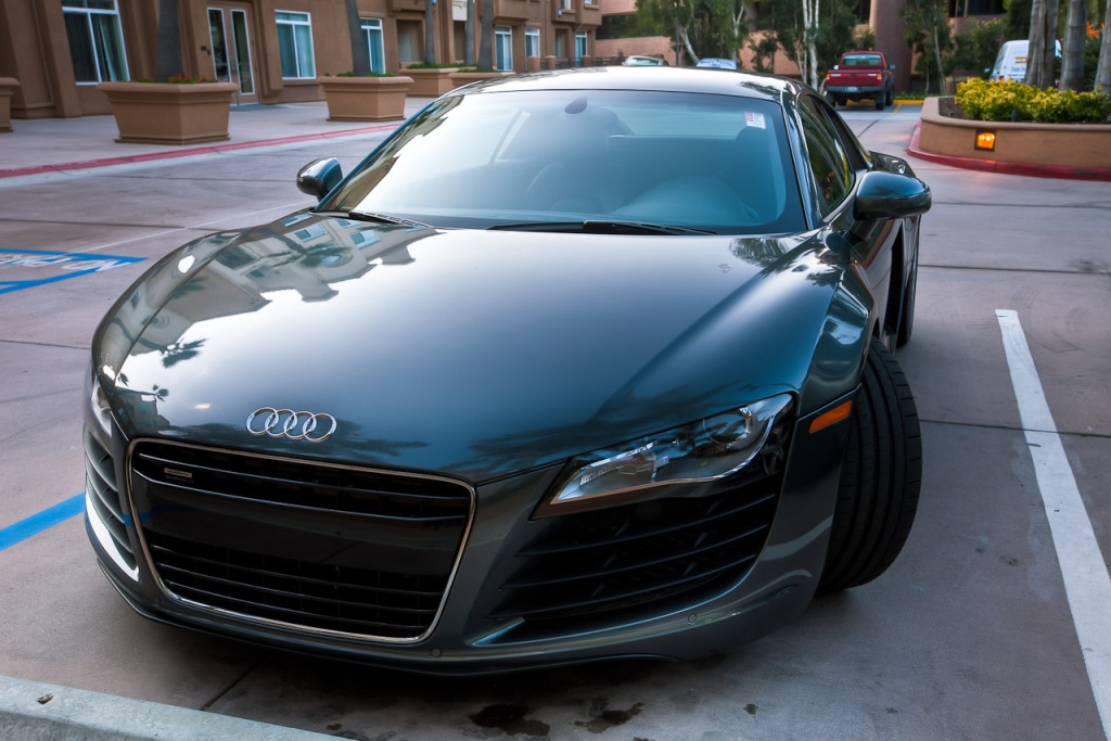 Here are 2 more images of the R8 that I took on a very very early morning